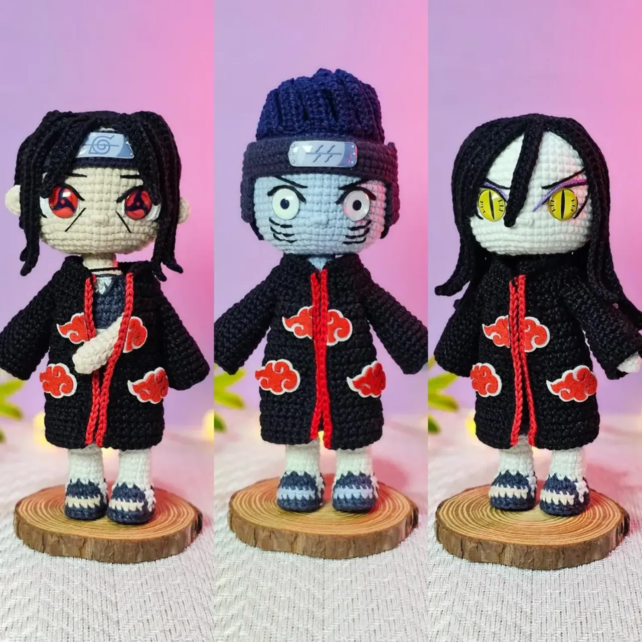 Itachi, Orochimaru, and Kisame