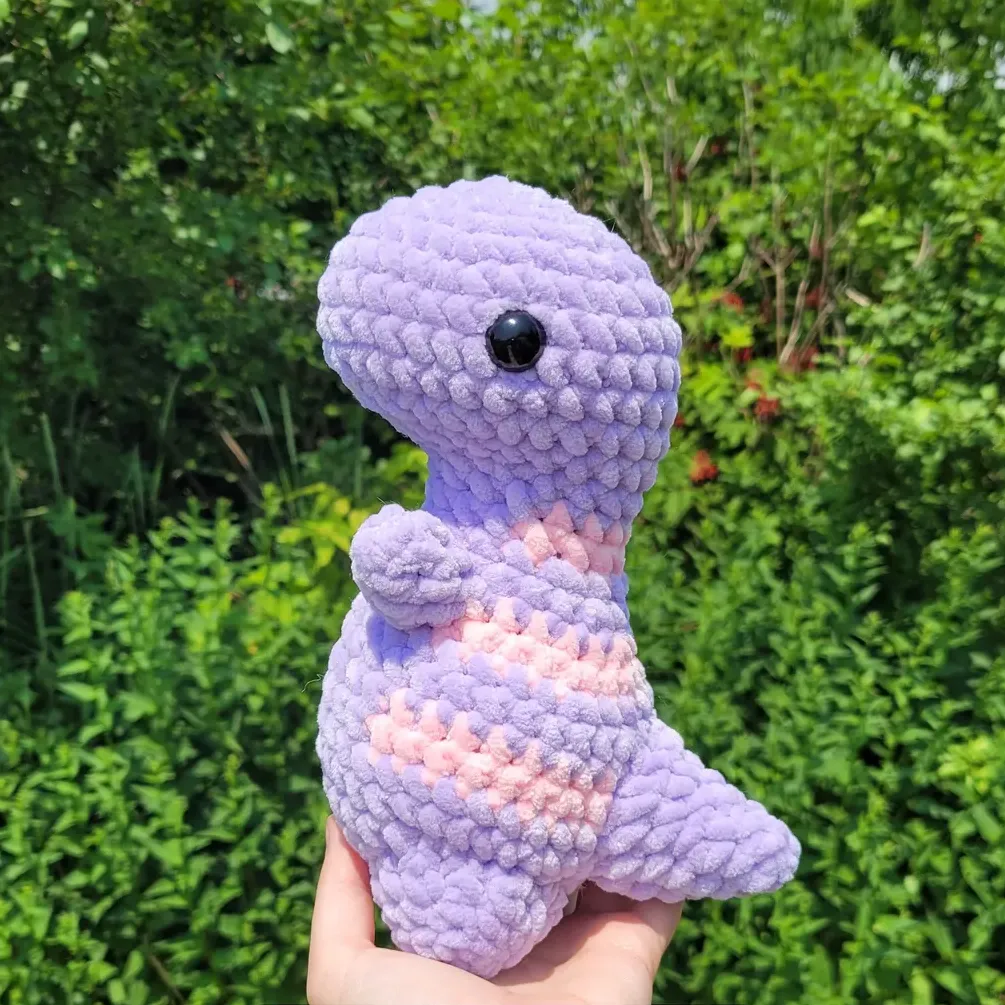 Crochet Dinosaur Stuffed Animal Plush