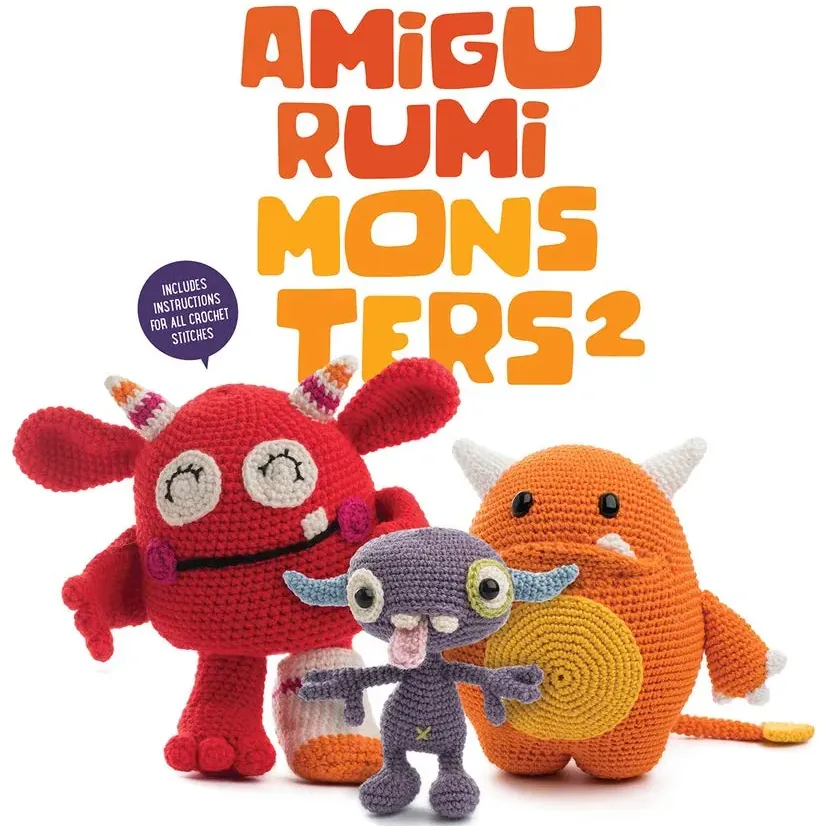 Amigurumi Monsters 2: Revealing 15 More Scarily Cute Yarn Monsters
