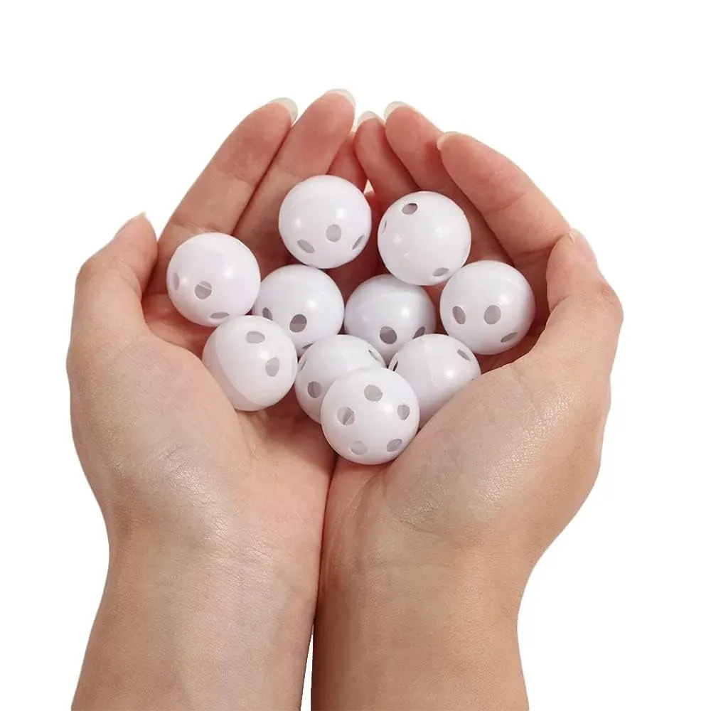 10 Pcs White Rattle Balls Inserts Rattle Box Repair Noise Maker Noise Maker Insert Rattle for Puppet Pet Rattles and Rings