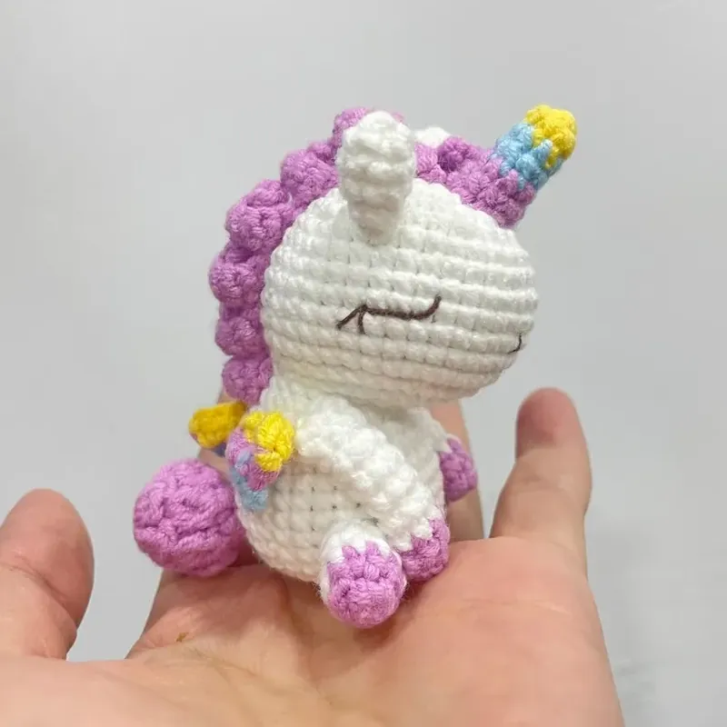 Unicorn Crochet Handmade Toys Birthday Gifts for Girls Soft Toys / Christmas