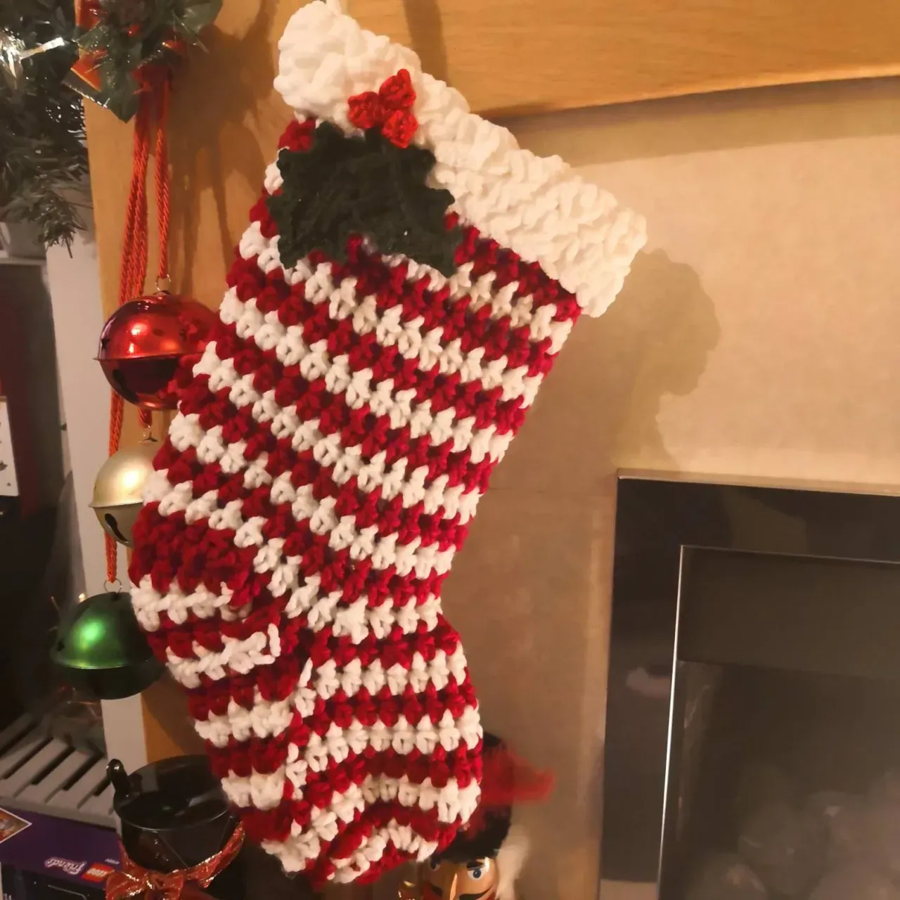 Chunky Christmas Stocking, Big stocking, personalised
