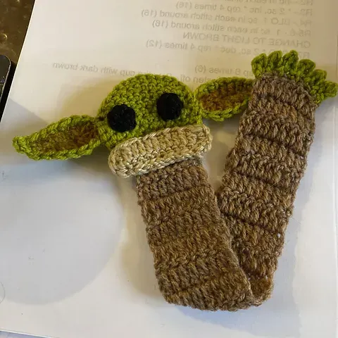Baby Yoda Bookmark