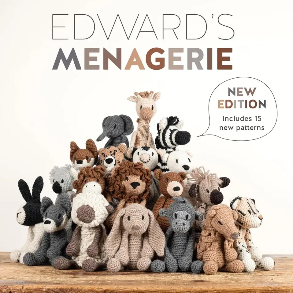 Edward's Menagerie New Edition: Over 50 easy-to-make soft toy animal crochet patterns