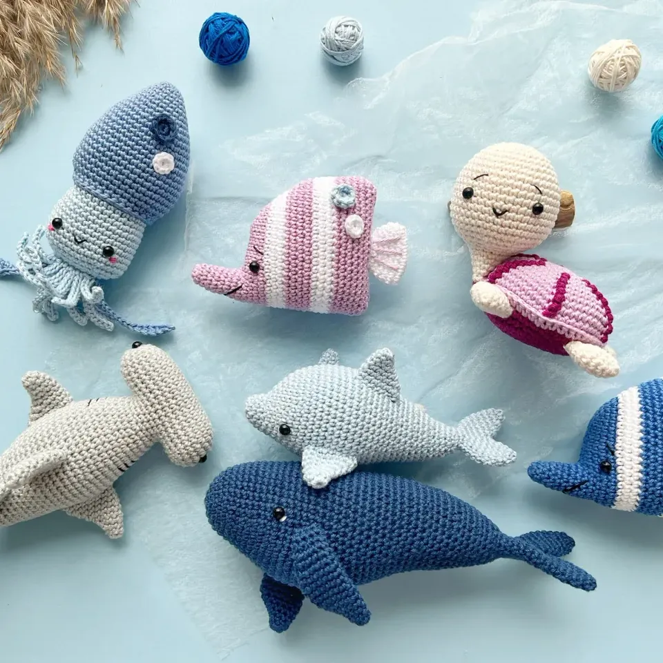 Crochet Sea Creatures Bundle
