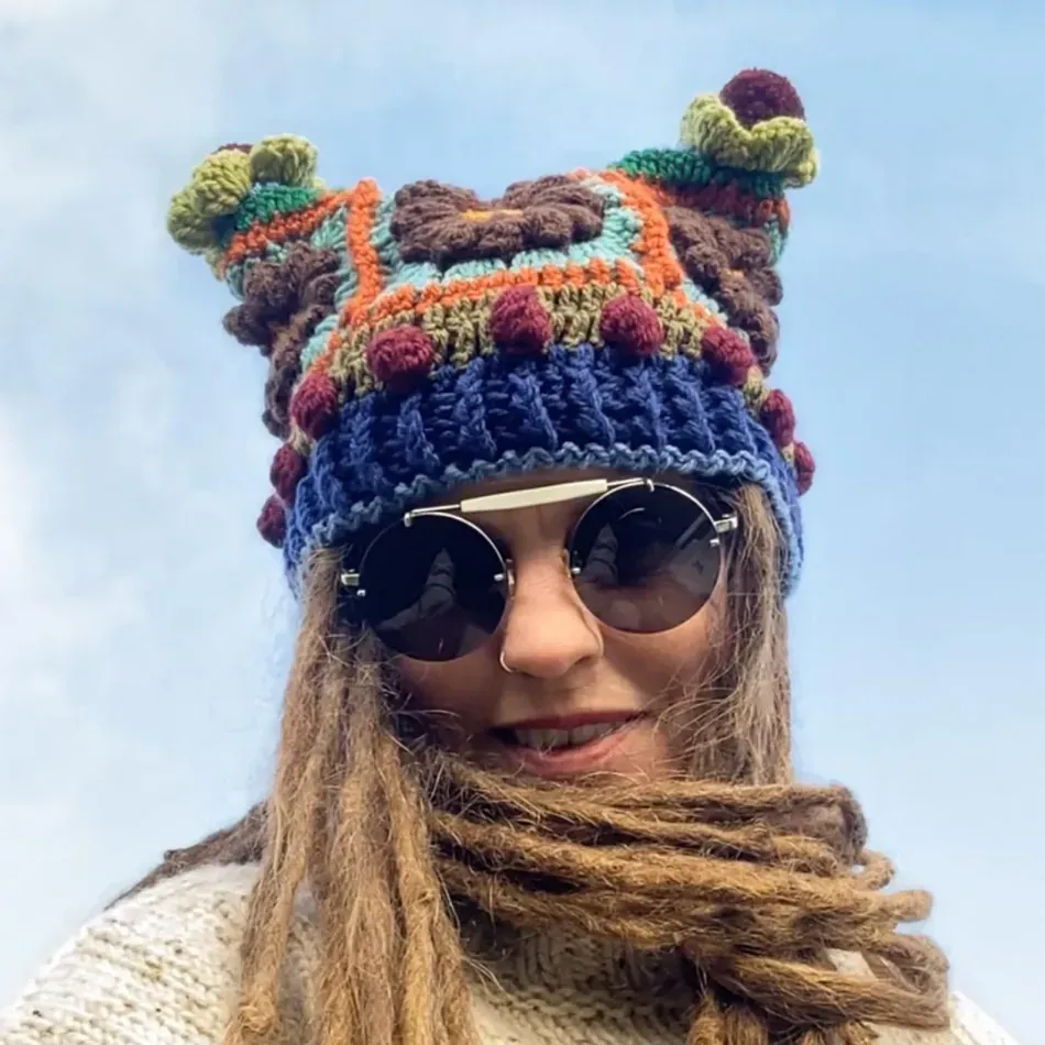 Hynod Flower Beanie