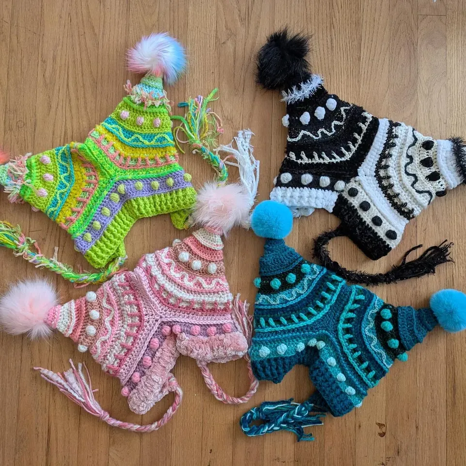 Bard Beanie / Crochet Jester
