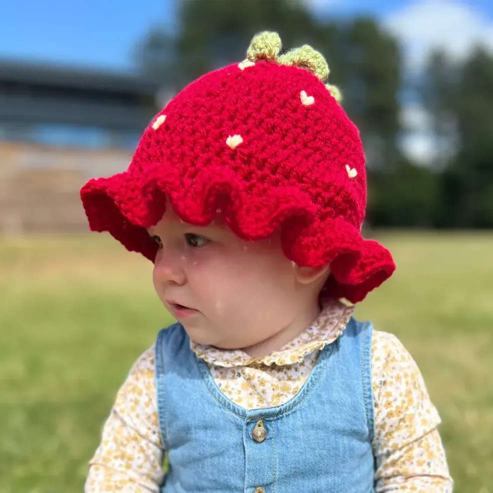 Strawberry Bucket Hat