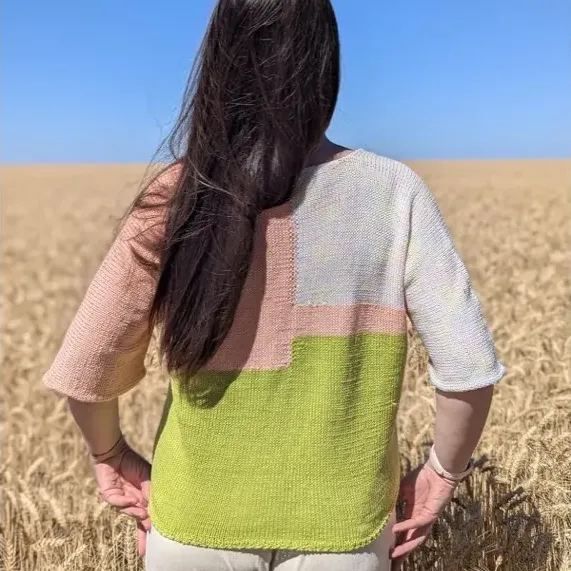 Patchwork Summer Top