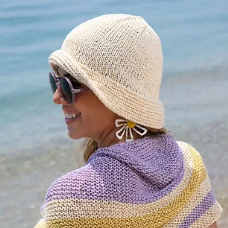 Knitted Bucket Hat