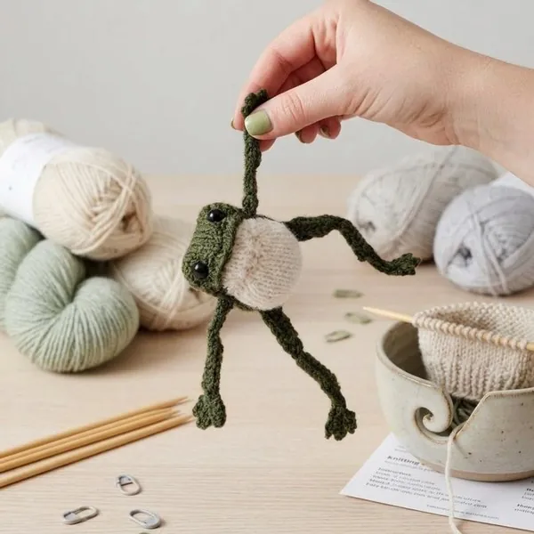 Frog Knitting Pattern