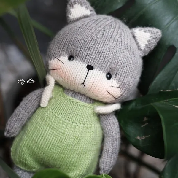 Sunny Cat Knitting Pattern