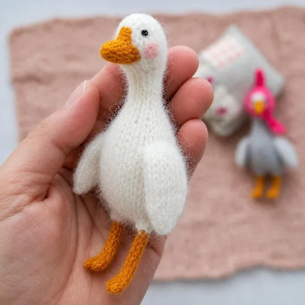 Little Goose Knitting Pattern