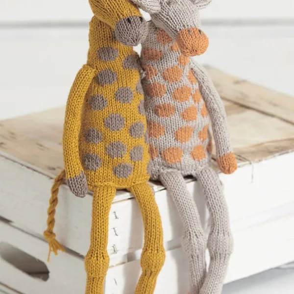 Noah's Ark Giraffes Knitting Pattern
