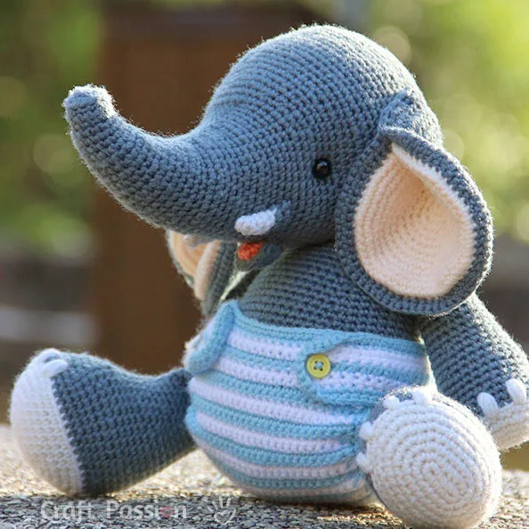Crochet Baby Elephant