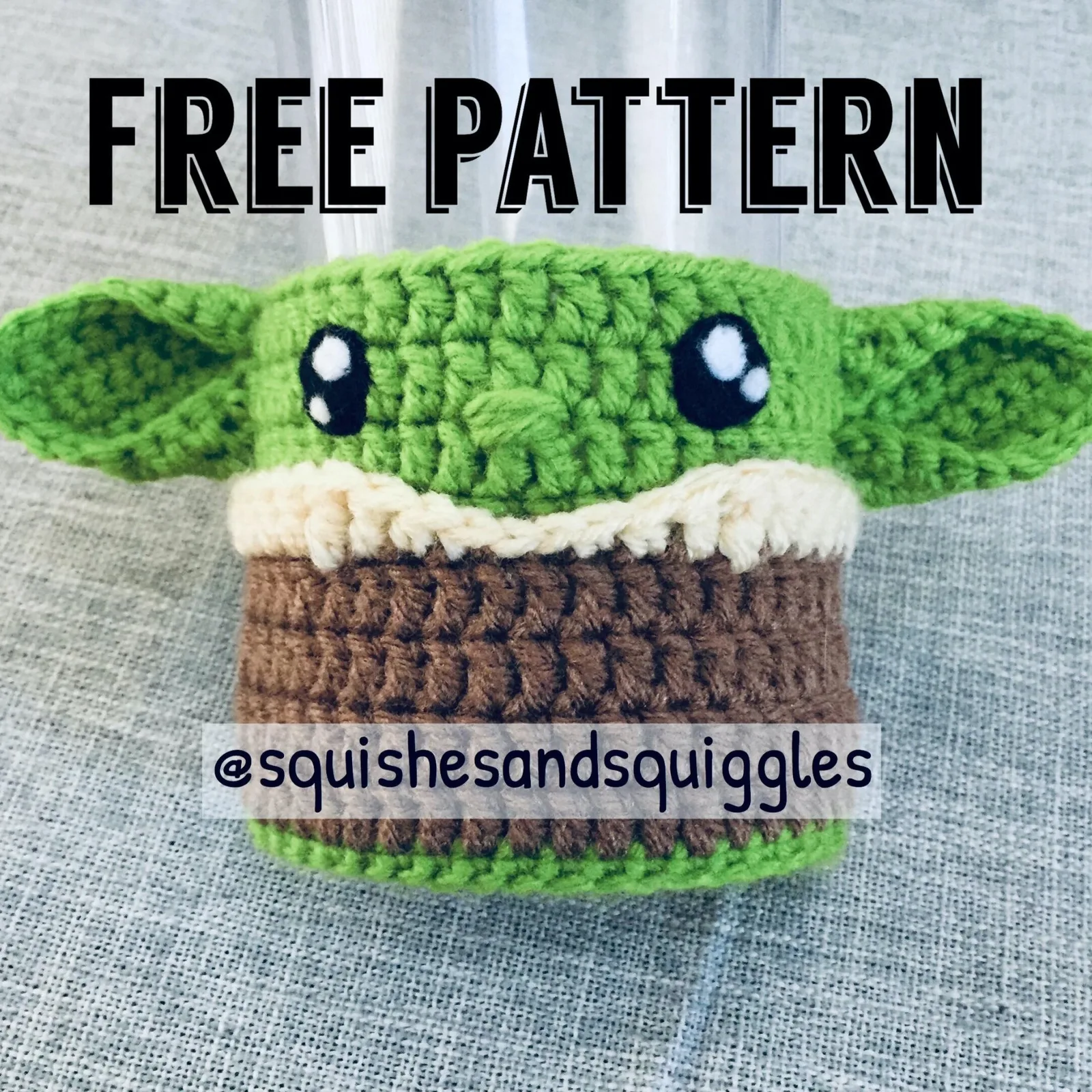 Green Space Baby Cup Cozy