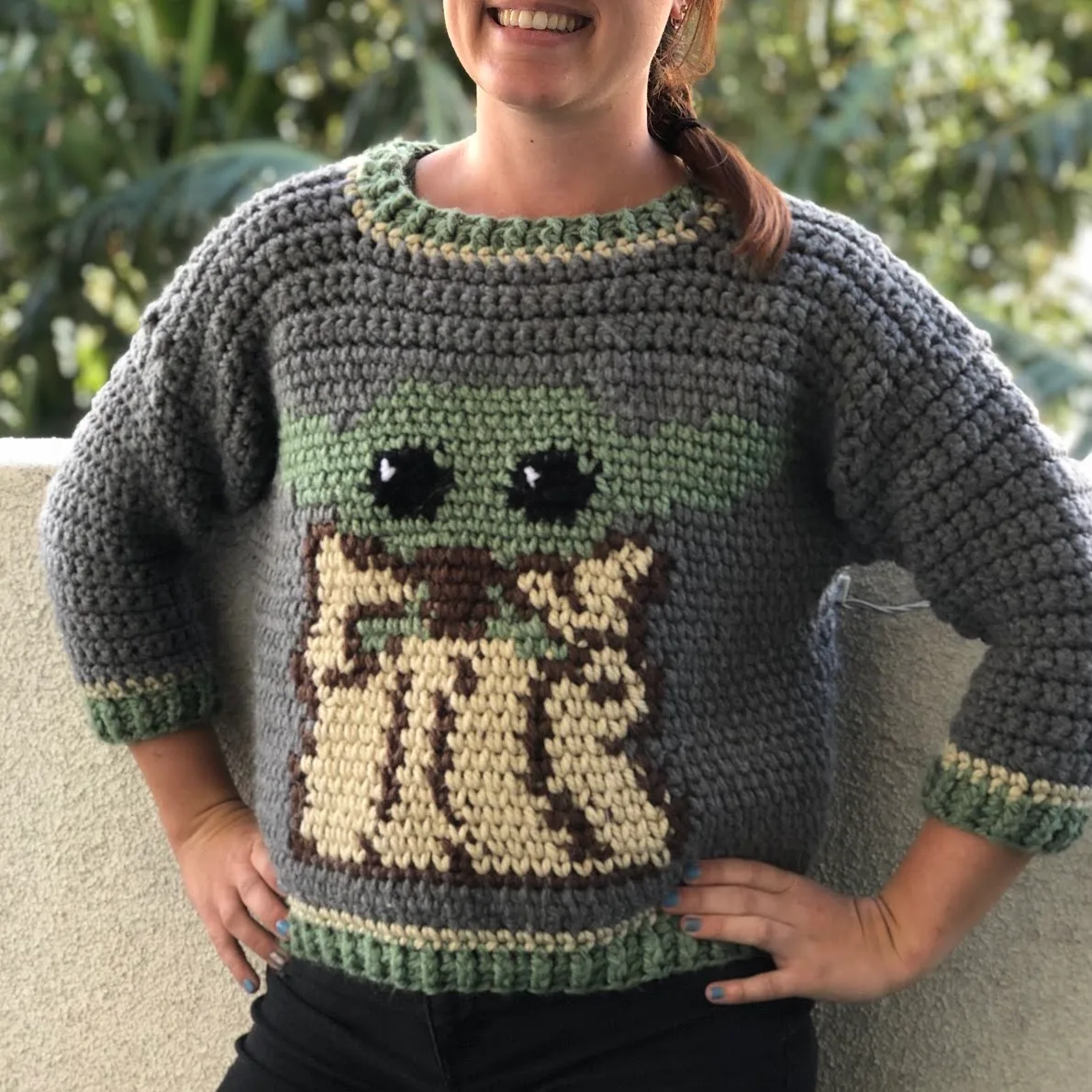 Baby Yoda (The Child) Sweater