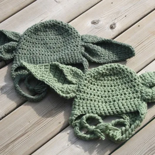 Yoda-Inspired Winter Hat