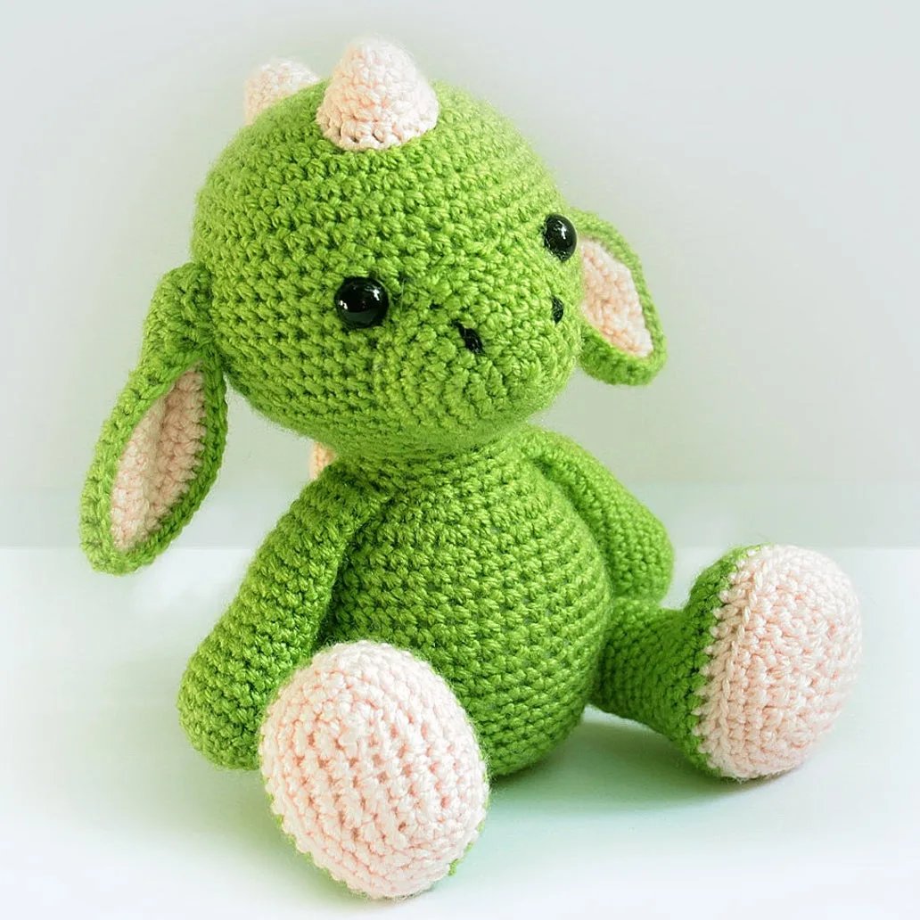 Cute Green Baby Dragon