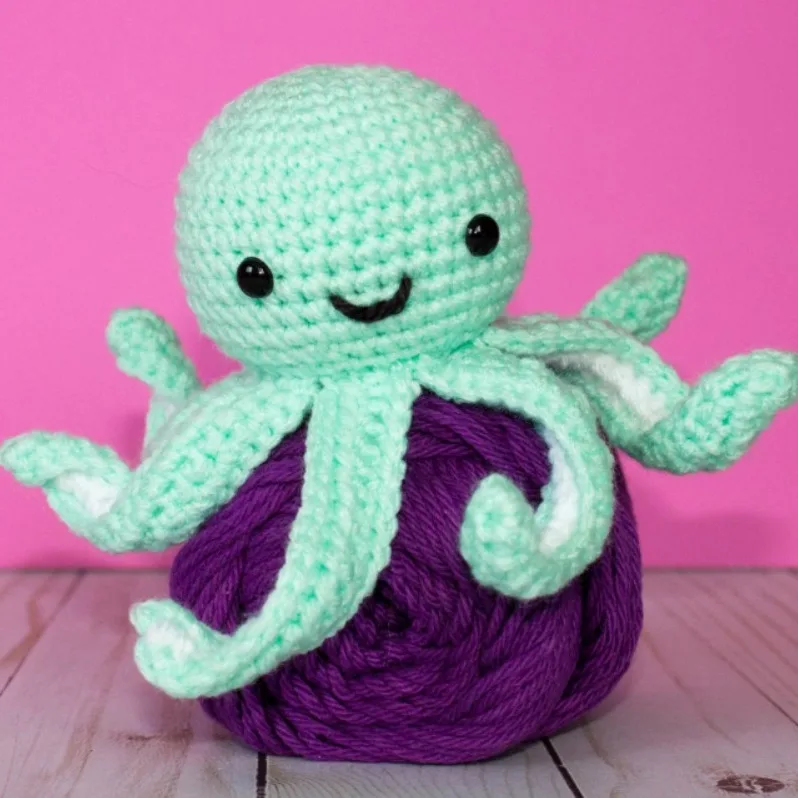 Mini Amigurumi Octopus