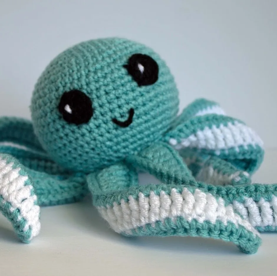 Amigurumi Octopus Baby Toy