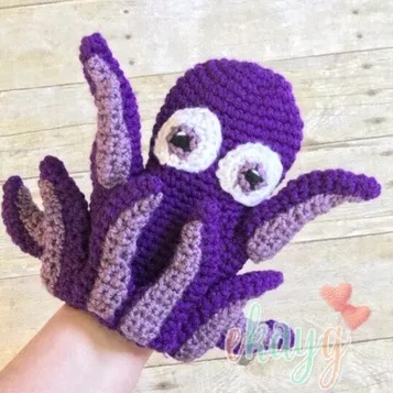 Octopus Hand Puppet