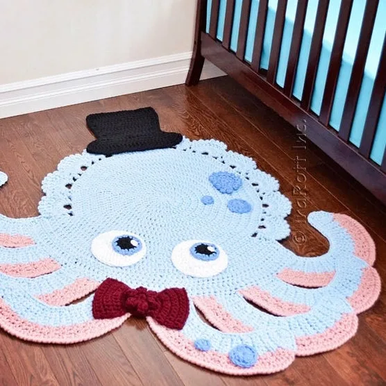 Octopus Animal Rug