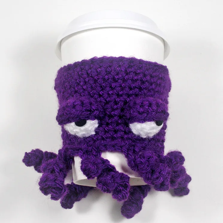 Grumpy Octupus Cup Sleeve