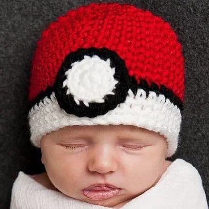 Pokeball Beanie Hat