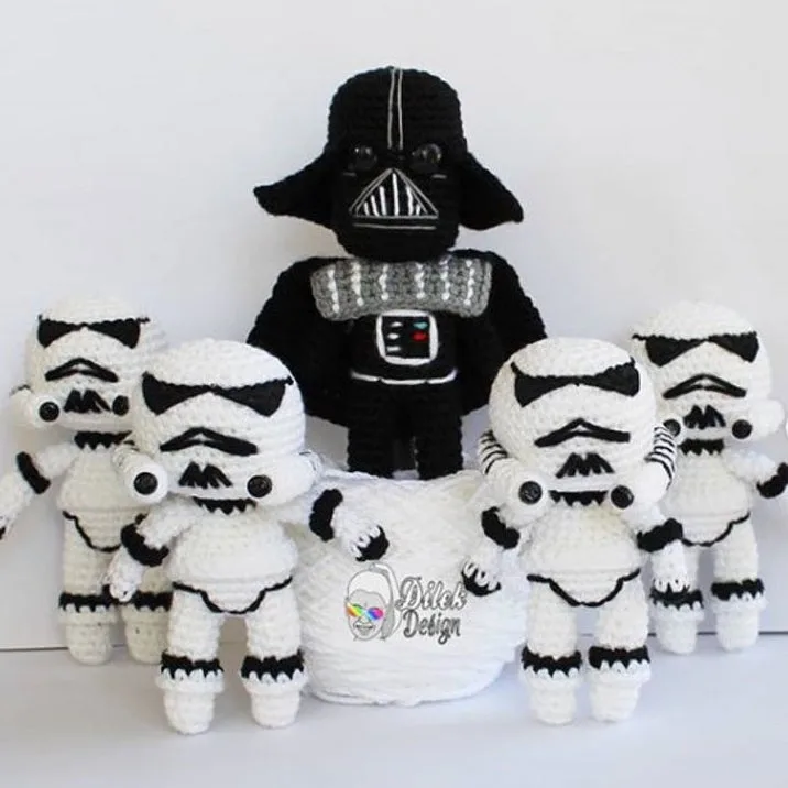 Darth Vader and Stormtrooper