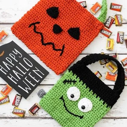 Pumpkin Trick-Or-Treat Bag