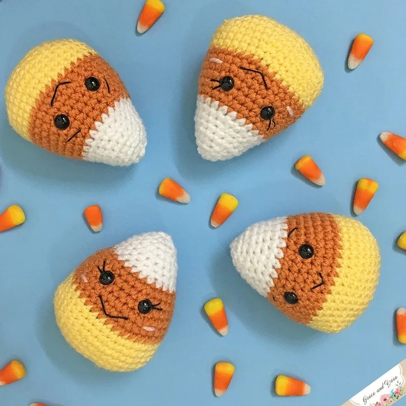 Amigurumi Candy Corn