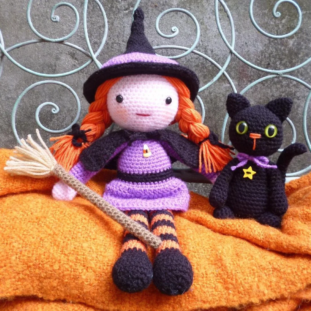 Morgana the Witch and Soots the Cat