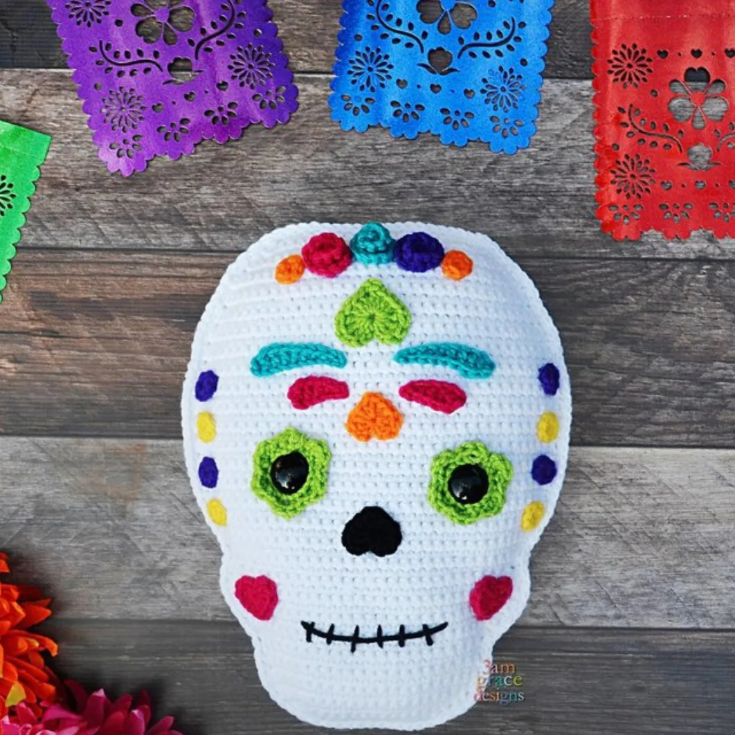 Sugar Skull Kawaii Cuddler