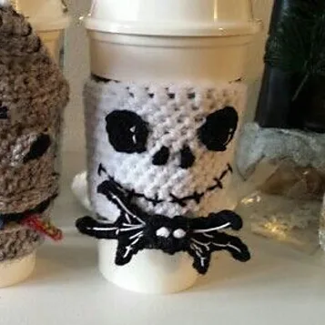 Jack Skellington Cup Cozy