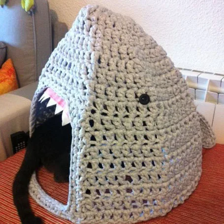 Shark Tent for Cats