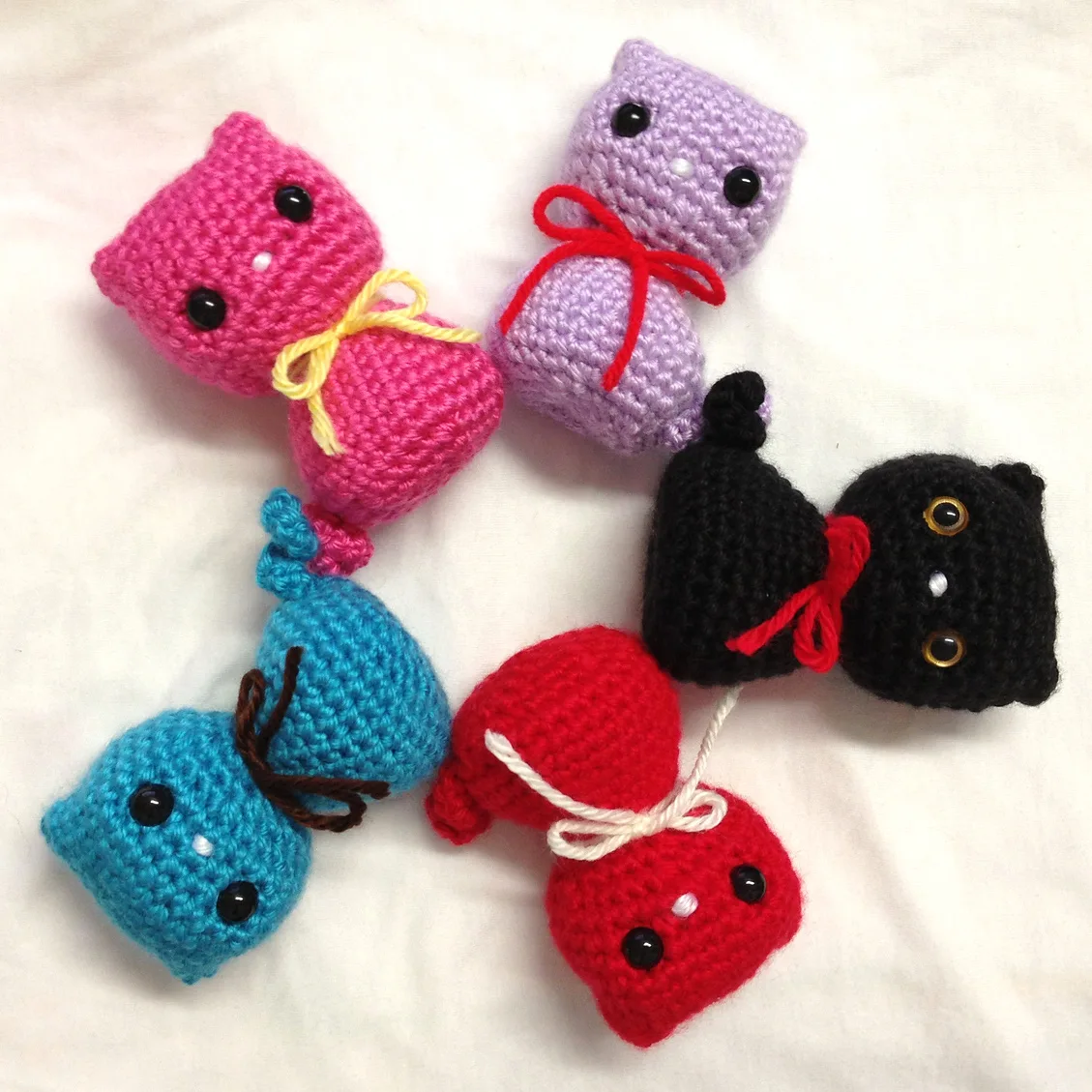 Colorful Kitty Cat Toy