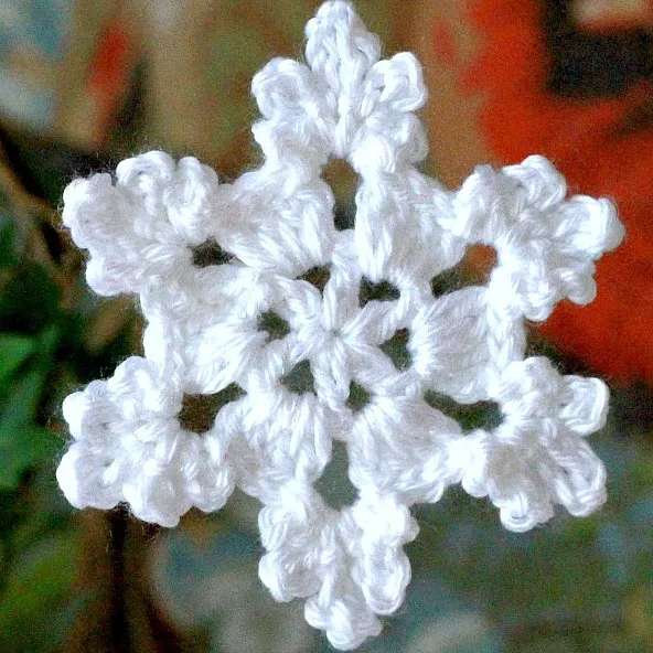 Easy & Quick Crochet Snowflake