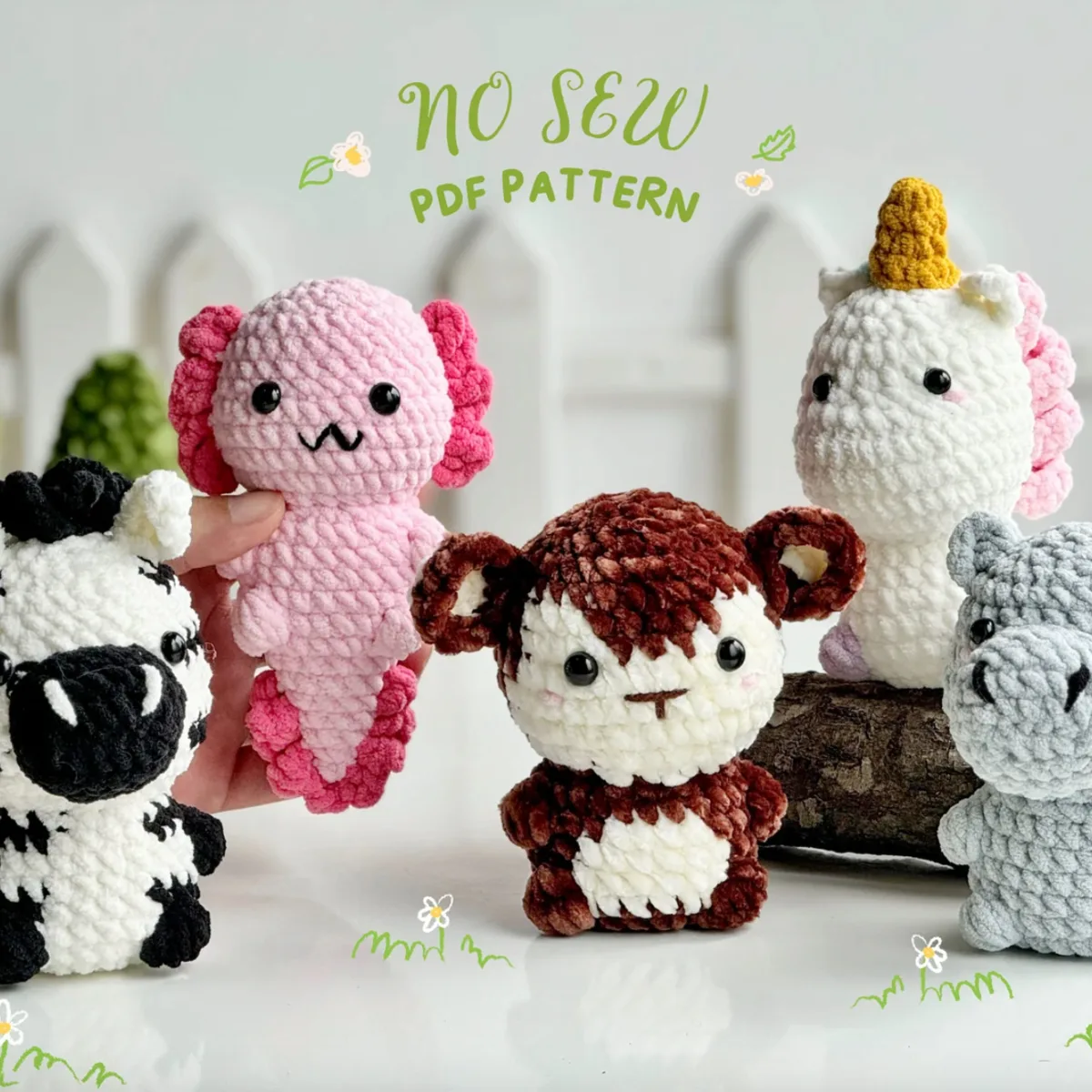 No-Sew Zoo Animal Bundle