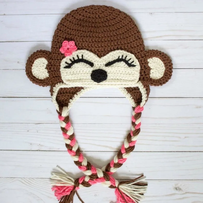 Crochet Little Monkey Hat