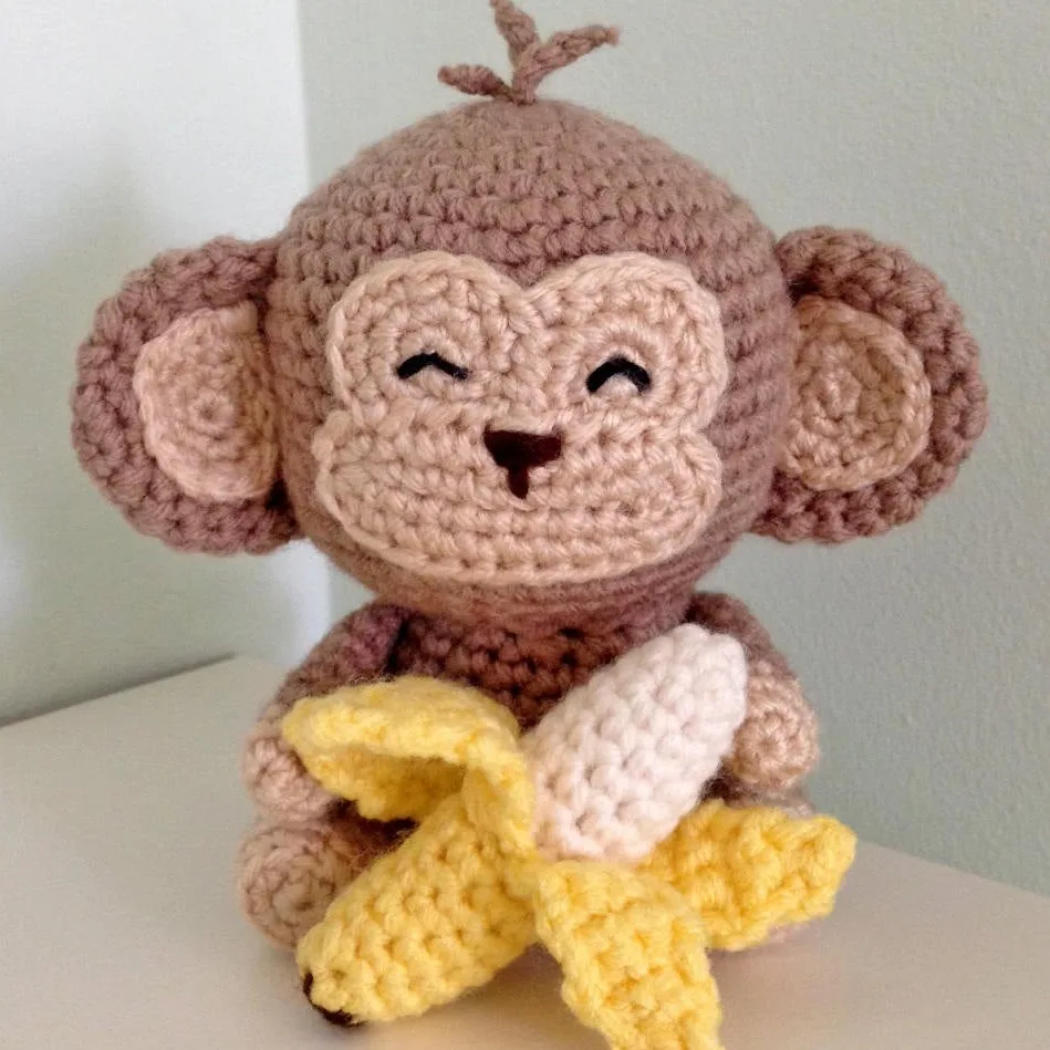 Monkey With Banana