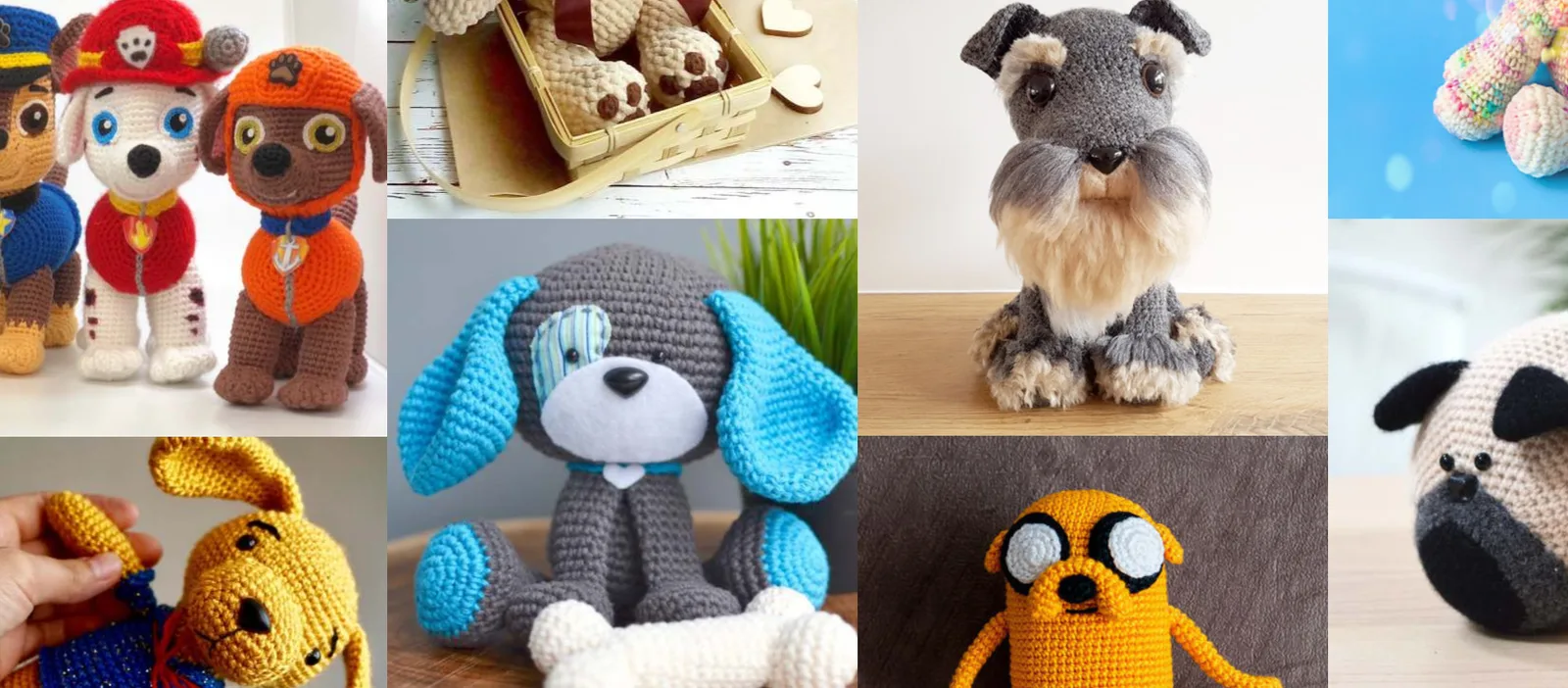 The 25 Most Adorable Dog Plush Crochet Patterns