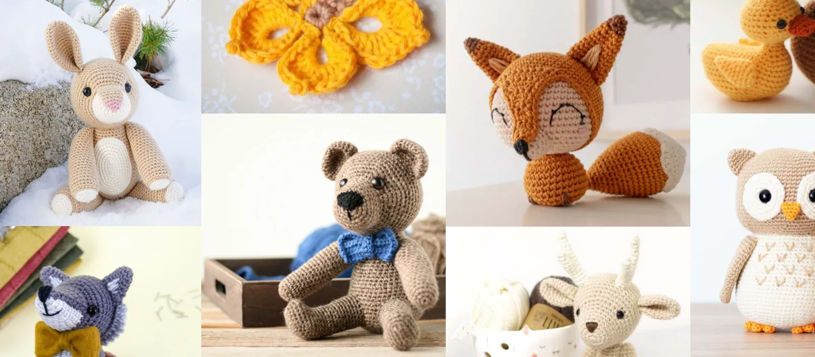 The 25 Cutest Crochet Autumn Animals