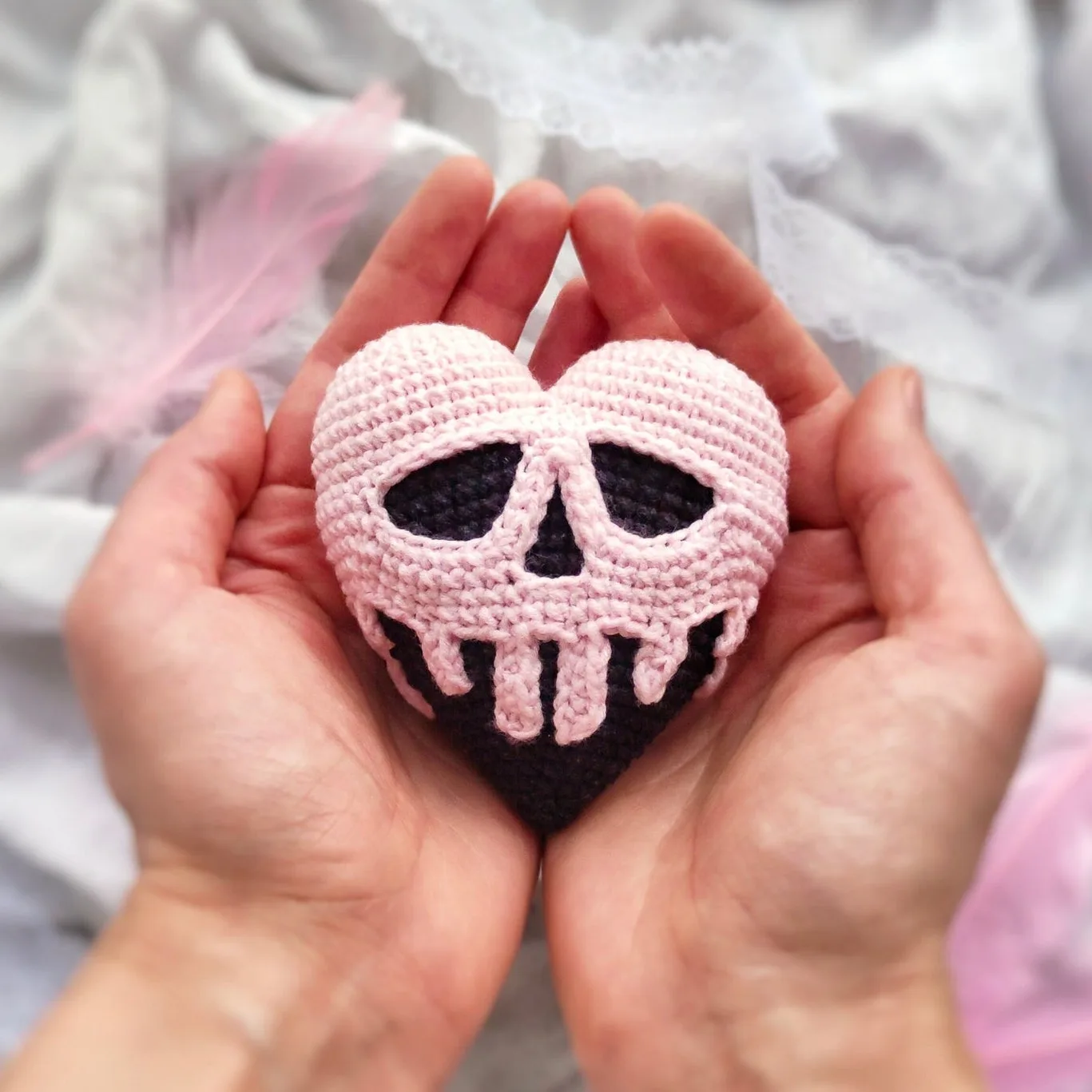 Poisoned Heart V-Day Pattern