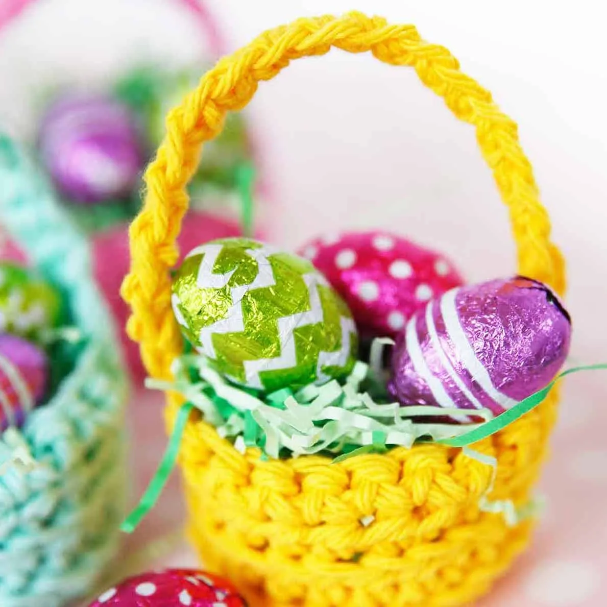 Mini Crochet Basket