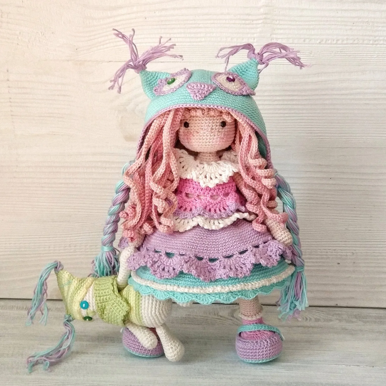 Ariella Crochet Doll