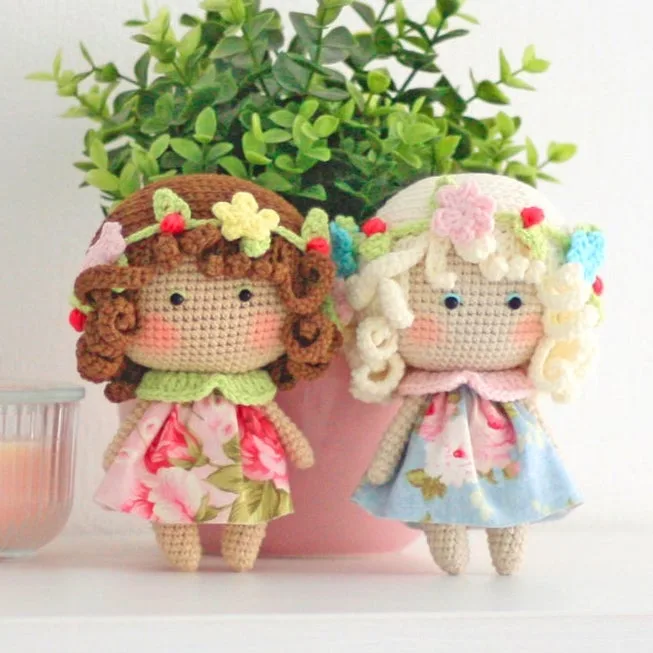 Spring Amigurumi Dolls
