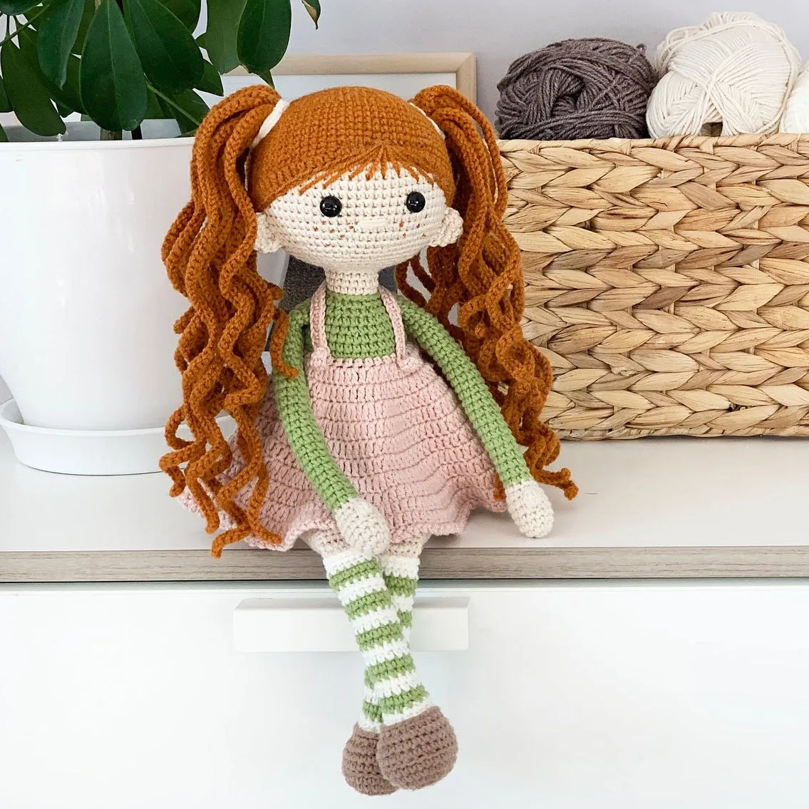 Ginger Doll In Sundress