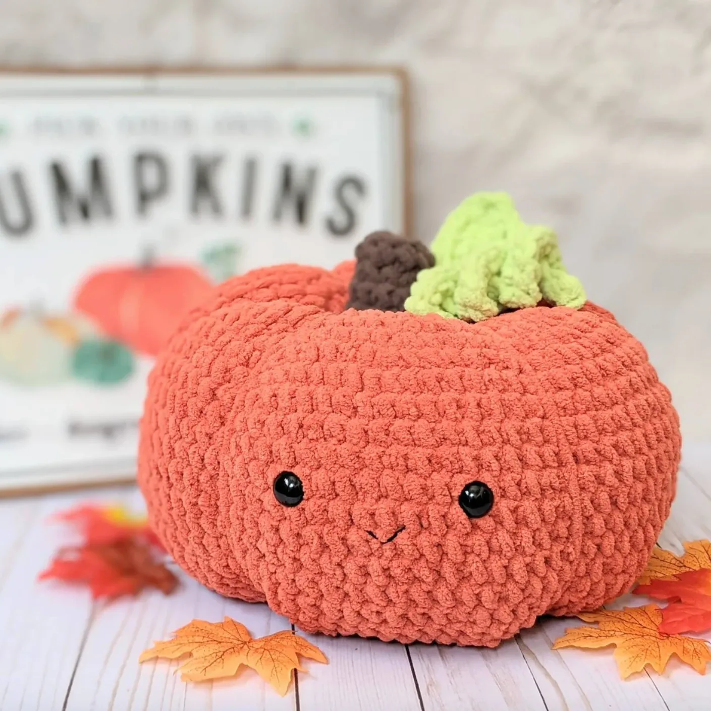 Large Pumpkin Pillow