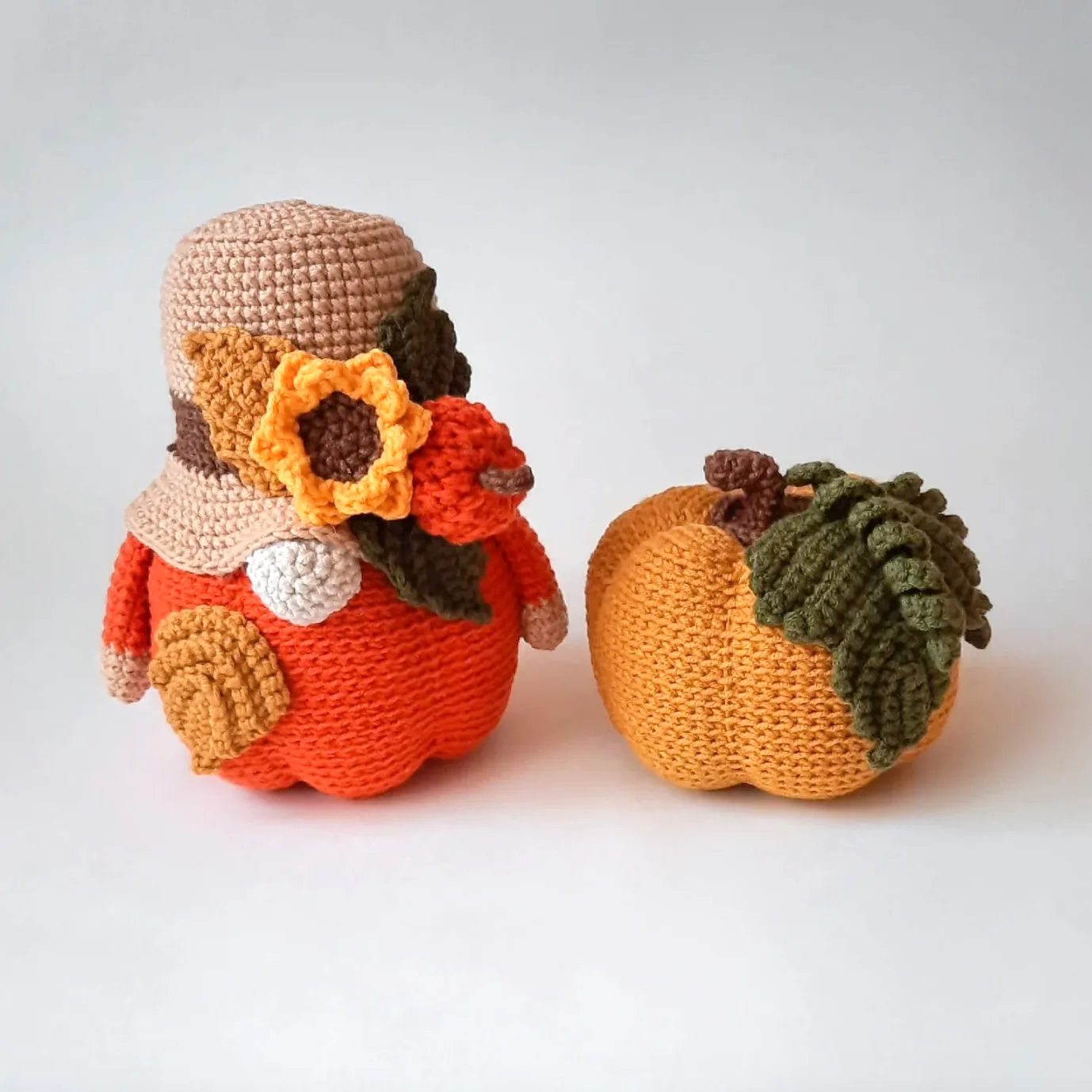 Pumpkin Gnome (Set of 2)